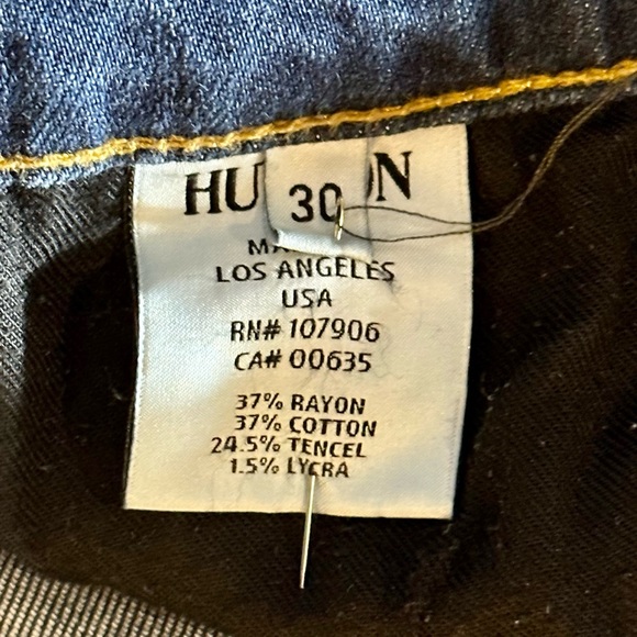 Hudson Cut Off Jeans Denim Shorts - Picture 3 of 4